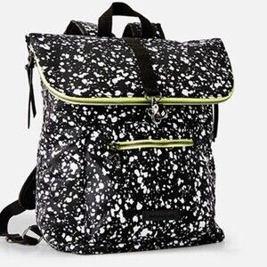 Fabletics The Riley Backpack in Black Paint
